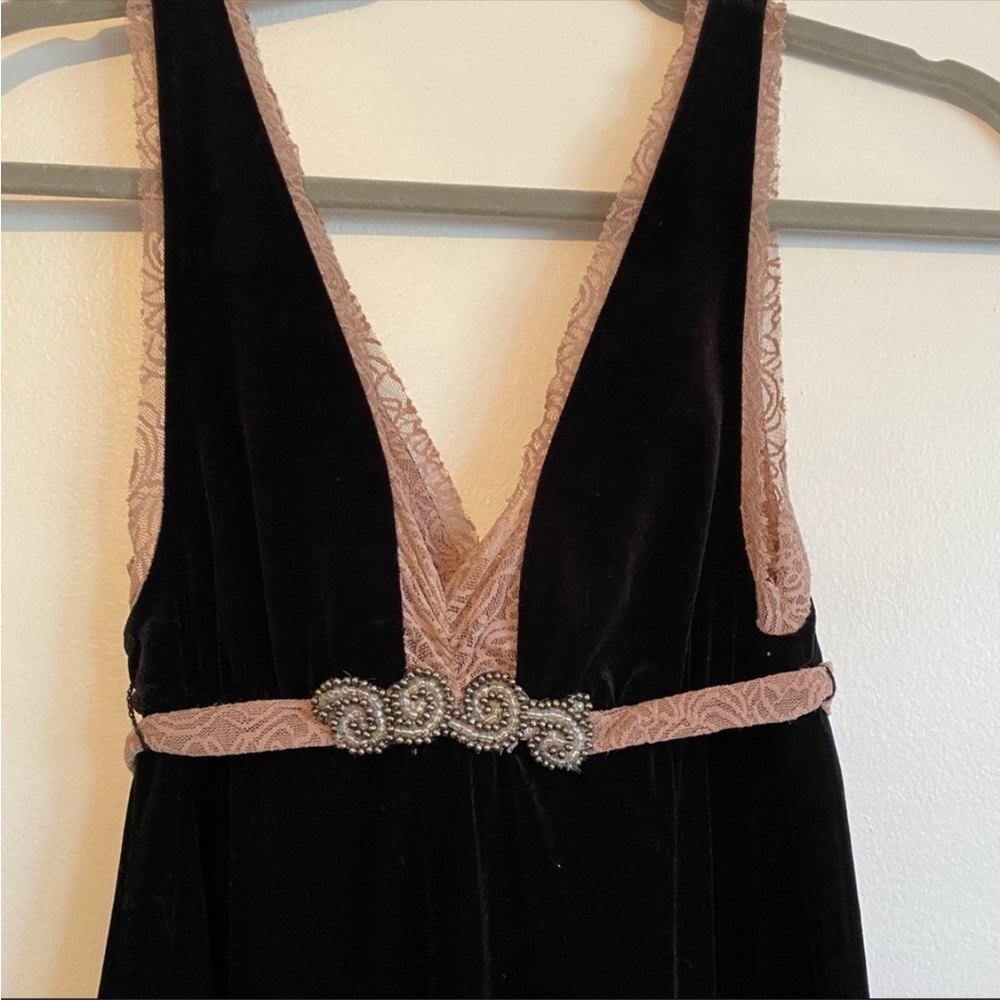 Free people boho black DRESS